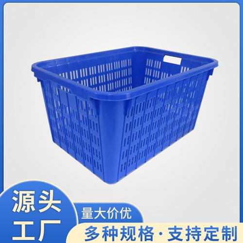 大号方形塑料周转筐 水果、服装、快递行业的高效物流好帮手